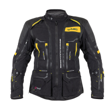 W-Tec Motoros kabát W-TEC Aircross fekete-arany L motoros kabát