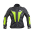 W-Tec Női motoros kabát W-TEC Brandon Lady fekete-fluor sárga XL