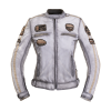 W-Tec Női motoros kabát W-TEC Virginia fehér 3XL