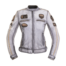 W-Tec Női motoros kabát W-TEC Virginia fehér 3XL motoros kabát