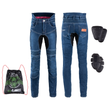 W-Tec Női motoros nadrág W-TEC Biterillo Lady kék XL motoros nadrág