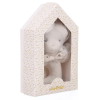 W-web Baby plüss csörgő - szürke maci - 17cm