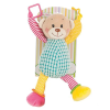 W-web Baby plüss játék csörgővel - maci - 36cm