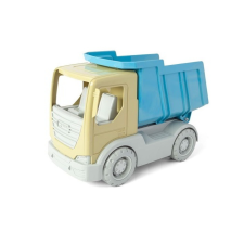 Wader Eko RePlay Tech Truck dömper - Kék/bézs autópálya és játékautó