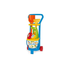 Wader Húzós kocsi homokozó szettel 59cm kék (10771) homokozójáték