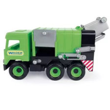 Wader : middle truck kukásautó, 42 cm - zöld autópálya és játékautó