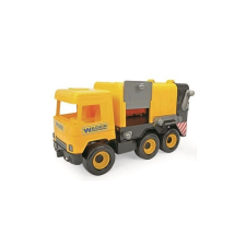 Wader Middle Truck kukásautó 43cm sárga (32123) autópálya és játékautó