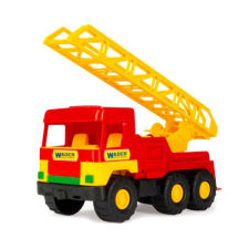 Wader : Middle Truck Létrás tűzoltóautó, 47 cm autópálya és játékautó
