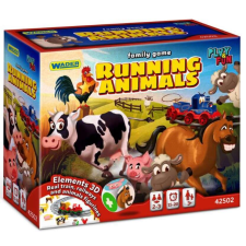 Wader Play&amp;Fun Running Animals - Rohanó állatok családi játék társasjáték