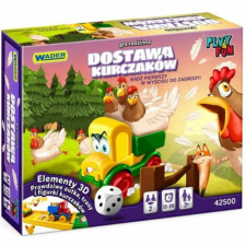Wader Play &, Fun: Chicken Delivery - Csirkefuvar társasjáték társasjáték
