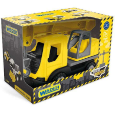 Wader Tech Truck Darus teherautó dobozban (35367) autópálya és játékautó