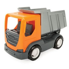 Wader : Tech Truck dömper - 23 cm autópálya és játékautó