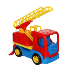 Wader Tech Truck létrás tűzoltóautó 23 cm autópálya és játékautó