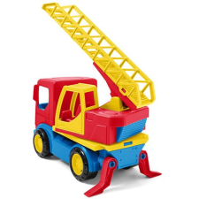 Wader Tech Truck színes létrás tűzoltóautó (35319) (W35319) autópálya és játékautó