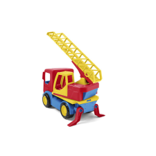 Wader : Tech Truck tűzoltóautó - 28 cm autópálya és játékautó