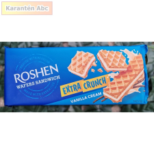  Wafers Sandwich Extra Crunch Vaníliakrémes ostya – Roshen – 142 g csokoládé és édesség