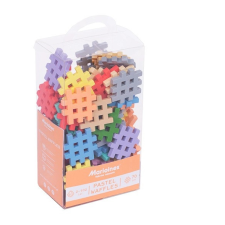 Waffle mini építőkockák pasztell 70 darab barkácsolás, építés