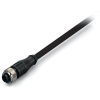 WAGO 756-5301/060-050 Érzékelő-/működtető összekötő, konfekcionált M12 Alj, egyenes 5.00 m Pólusszám: 5 10 db (756-5301/060-050)