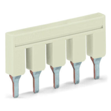 WAGO HUNGÁRIA Kft. WAGO 2006-405 TOPJOB Dugaszolható áthidaló, szigetelt, 5irányú, szürke villanyszerelés