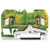 WAGO HUNGÁRIA Kft. WAGO 281-907/999-950 2 vezetékes földelő sorkapocs4 -mm2, zöld-sárga