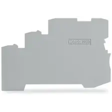 WAGO vég és középső lemez szürke 2000-5391 villanyszerelés