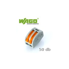 WAGO Wago karos (kapcsos) vezeték összekötő, 2-es (50 db) villanyszerelés
