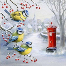 Waiting for mail papírszalvéta 33x33cm, 20db-os papírárú, csomagoló és tárolóeszköz