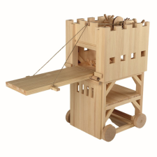 WALACHIA fa építőkészlet ostrom torony 291db barkácsolás, építés