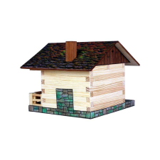 WALACHIA Ház építős játék fából Alpesi faház Walachia barkácsolás, építés