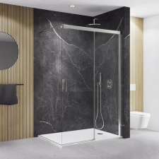  Walk-in zuhanyparaván 100 cm Roth Melina Line MI DWR 100205 VPE kád, zuhanykabin