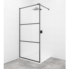  Walk-in zuhanyparaván / ajtó 90 cm SAT Walk-in SATBWI90CPPAC kád, zuhanykabin
