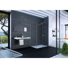 Walk-in zuhanyparaván Walk-In / ajtó 100x80 cm Huppe Xtensa HUPPEX10080P kád, zuhanykabin