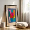  Wallity Decorative Framed Canvas Painting Multicolor SC11369_5070