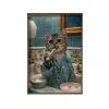  Wallity Decorative Framed MDF Painting Multicolor HUM064