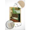  Wallity Decorative Framed MDF Painting Multicolor Popmosaıc10