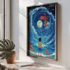  Wallity Decorative Framed MDF Painting Multicolor TUN109-XL