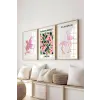  Wallity Decorative Painting Set (3 Pieces) Multicolor Ç-300351 - 5070