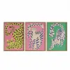  Wallity Decorative Painting Set (3 Pieces) Multicolor Ç-300806 - 5070