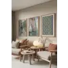  Wallity Decorative Painting Set (3 Pieces) Multicolor Ç-300874 - 5070