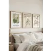  Wallity Dekorációs Kép Szett (3 darabos) Multicolor Ç-300486 - 5070