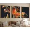  Wallity Dekoratív Keretes MDF Festmény (3 Darabos) Többszínű Huhu221 - 35 x 50