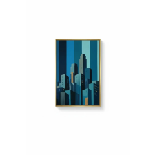  Wallity Dekoratív keretezett vászonkép Többszínű Huhu3111 - 50x70 grafika, keretezett kép