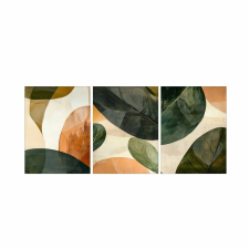  Wallity Dekoratív MDF Fali kép (3 darab) Többszínű MDF - 00115 grafika, keretezett kép