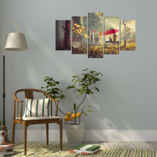  Wallity Dekoratív MDF Festmény (5 darabos) Többszínű 5PMX-080 grafika, keretezett kép