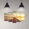  Wallity Dekoratív MDF kép (5 darabos) Többszínű 5DMDF-26