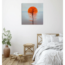 Wallity Dekoratív Vászonkép Többszínű KC376 grafika, keretezett kép