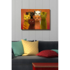 Wallity Elegáns vászonfestmény, 50x70 cm, 100% fa keret