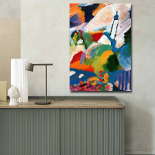 Wallity Kandinsky dekoratív vászonfestmény, 70x100 cm, Velúr dekoráció
