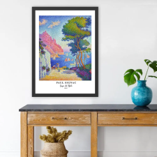 Wallity Keretes Díszfestmény, 35x45 cm, Fakeret dekoráció