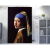 Wallity Lenyűgöző dekoratív vászonfestmény, 70 x 100 cm | 50% poliészter és 50% pamut, 100% fa keret (2 x 3 cm) | Élénk digitális nyomat otthoni dekorációhoz